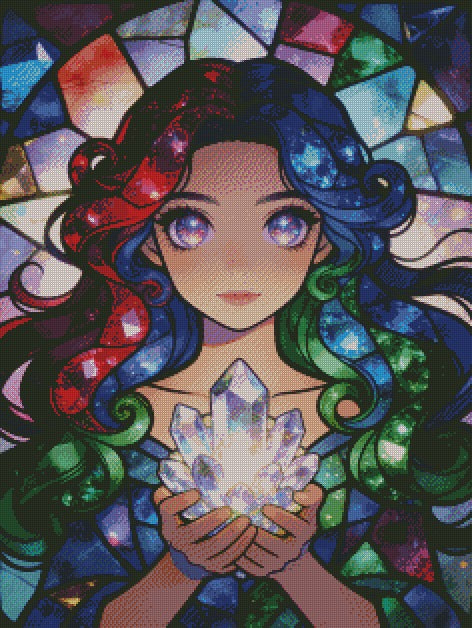The Guardian of Crystals  © 60x80