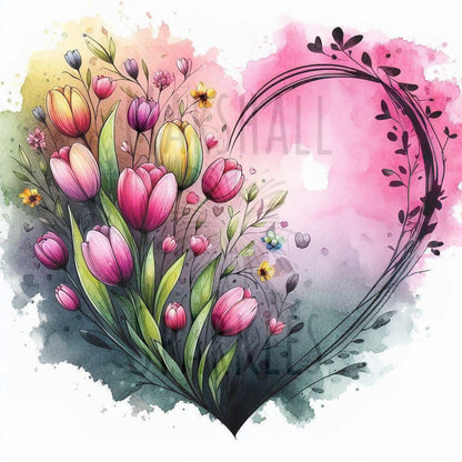 Tulip Love © 40x40