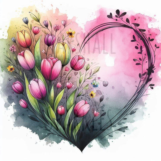 Tulip Love © 40x40