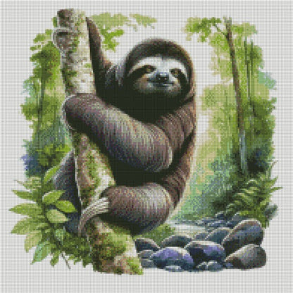 Sloth on the Prowl © 50x50