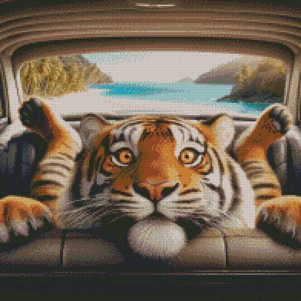 Just Chilling © 50x50 Round Fairy Drill