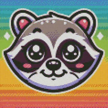 Racoon 30x30 ©