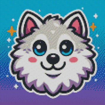 Wolf 30x30 ©