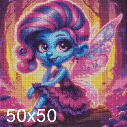 Dora ©  50x50 (print to order)