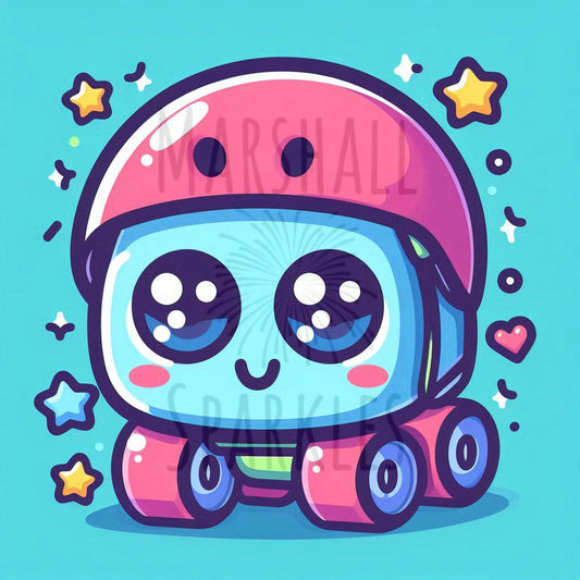 Roller-skate 30x30 ©