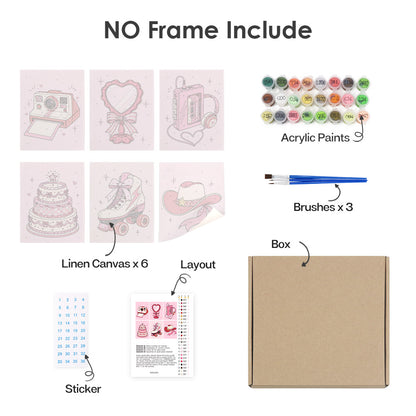 Mini 2654 Pink 15x20