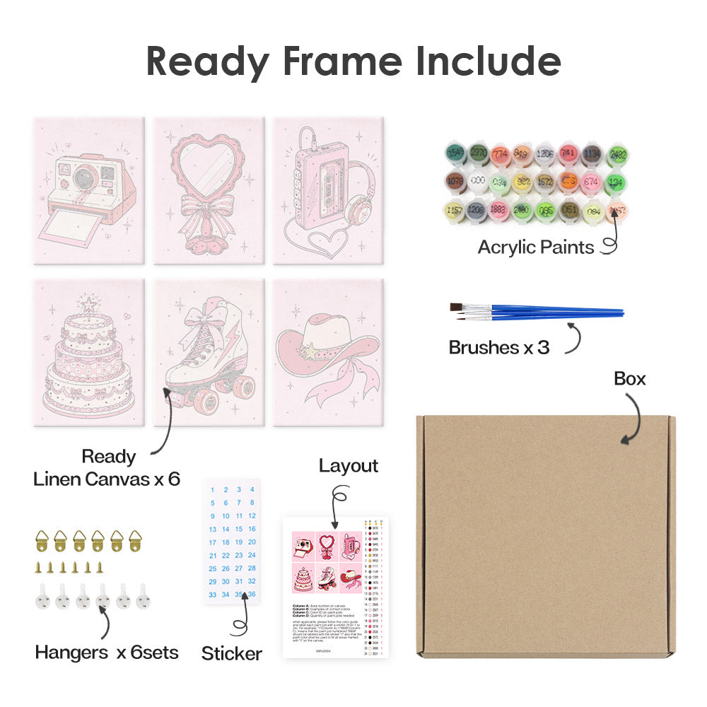 Mini 2654 Pink 15x20