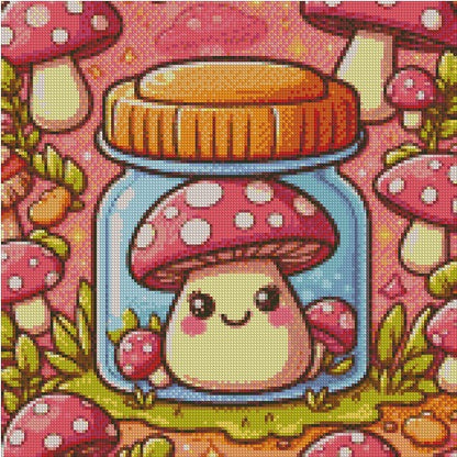 Jar of Farts - Rainbow 40x40 - (print to order)