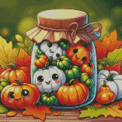 Jar of Farts - Pumpkin 40x40 - (print to order)