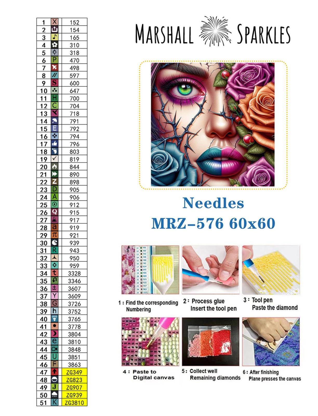 Needles © 60x60 (print to order)