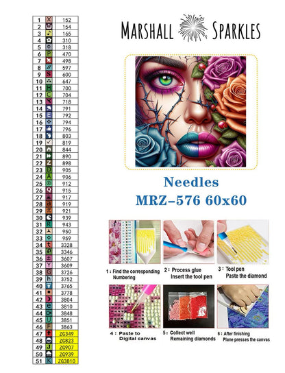 Needles © 60x60 (print to order)
